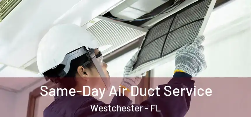 Same-Day Air Duct Service Westchester - FL